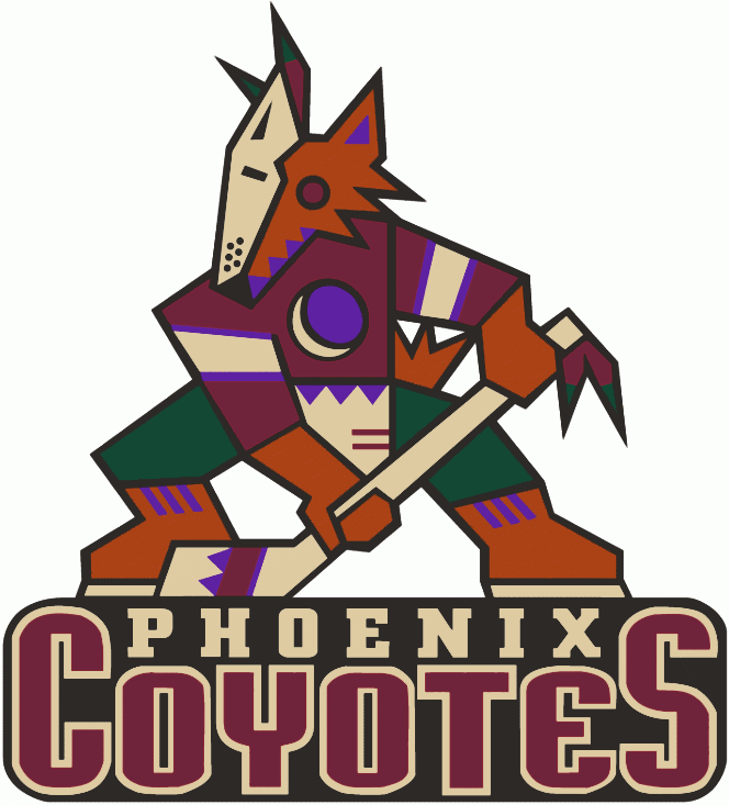 Phoenix Coyotes 1999-2003 Wordmark Logo fabric transfer